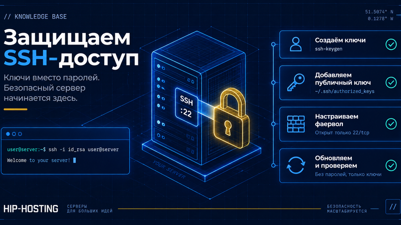 как защитить сервер